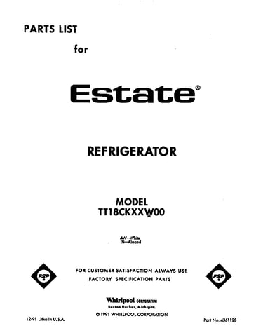 Front cover