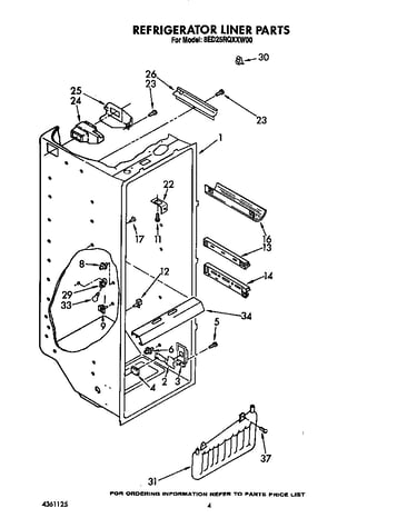 Refrigerator liner