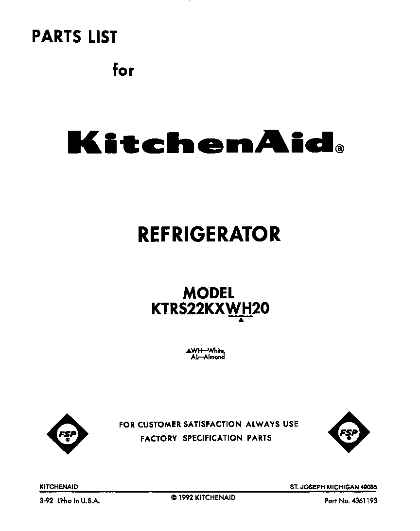 Front cover