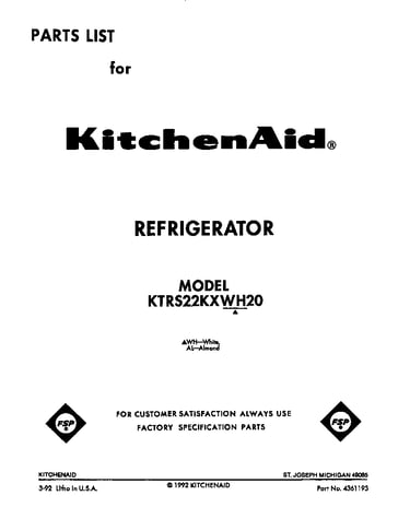 Front cover