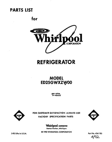 Front cover