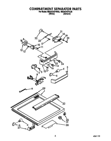Compartment separator