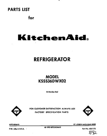 Front cover