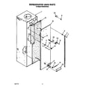 KitchenAid KSSS42DWX02 refrigerator liner diagram