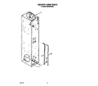 KitchenAid KSSS42DWX02 freezer liner diagram