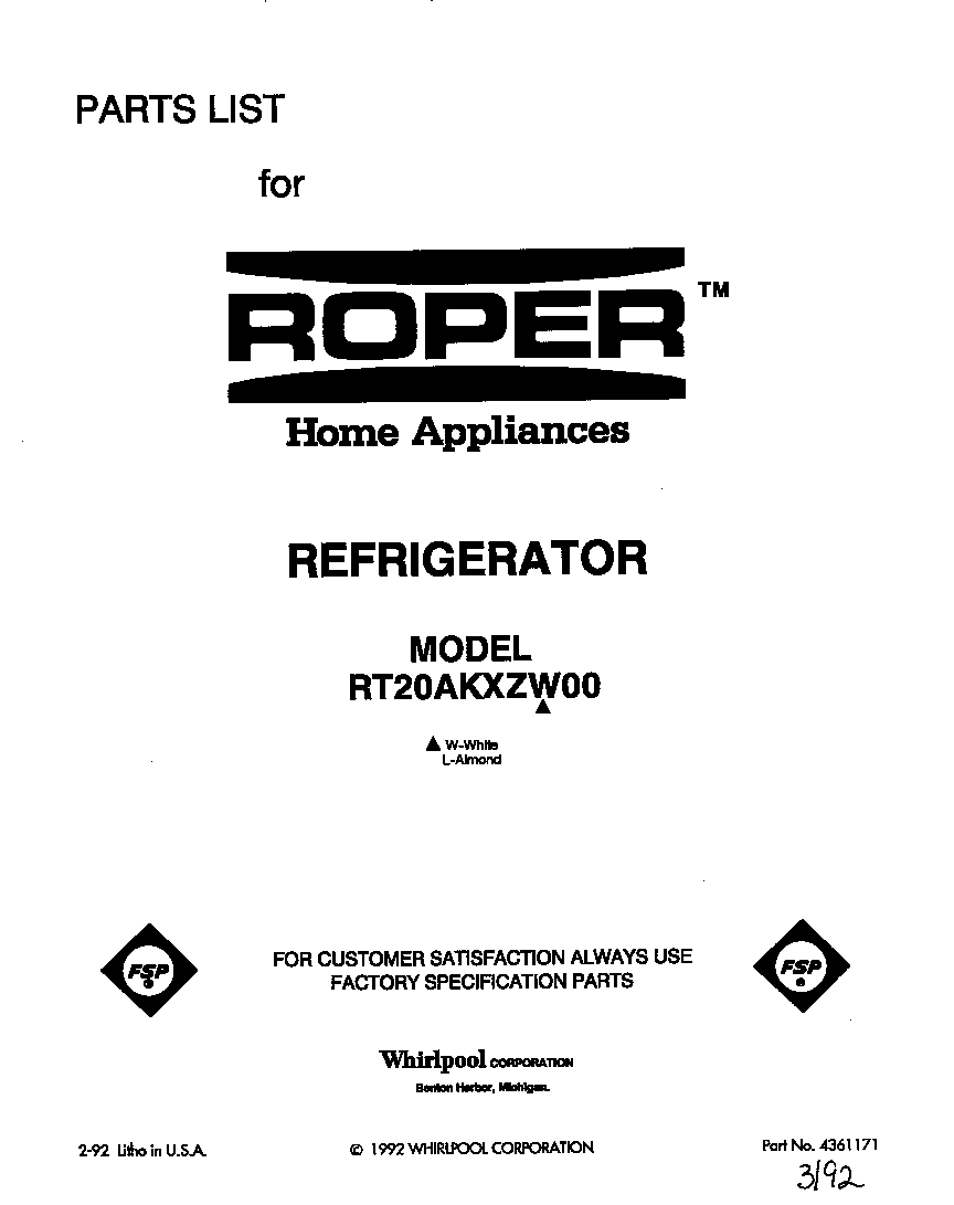 Front cover