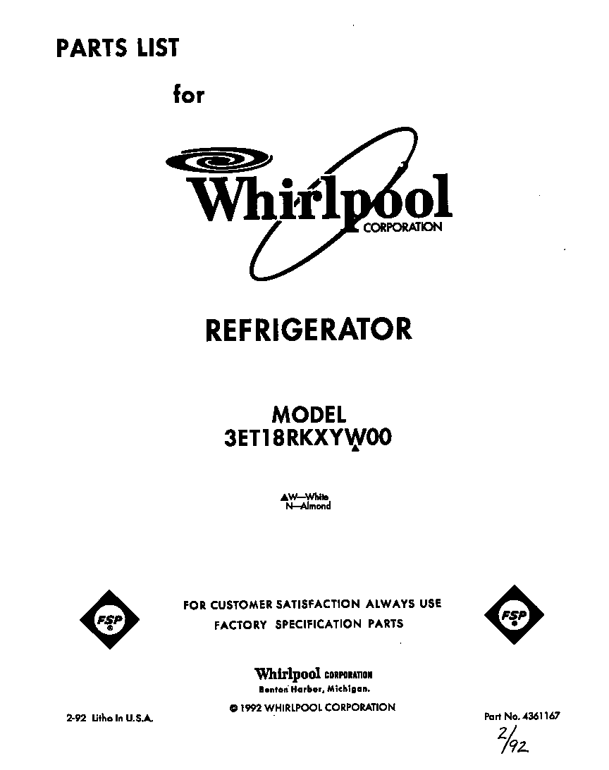 Front cover
