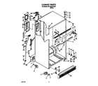 Whirlpool 3ET18RKXYW00 cabinet diagram