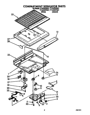 Compartment separator