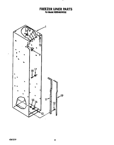 Freezer liner
