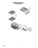 Freezer shelf