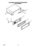 Top grille and unit cover