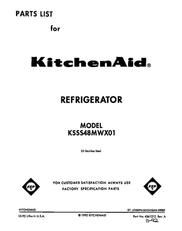 Front cover