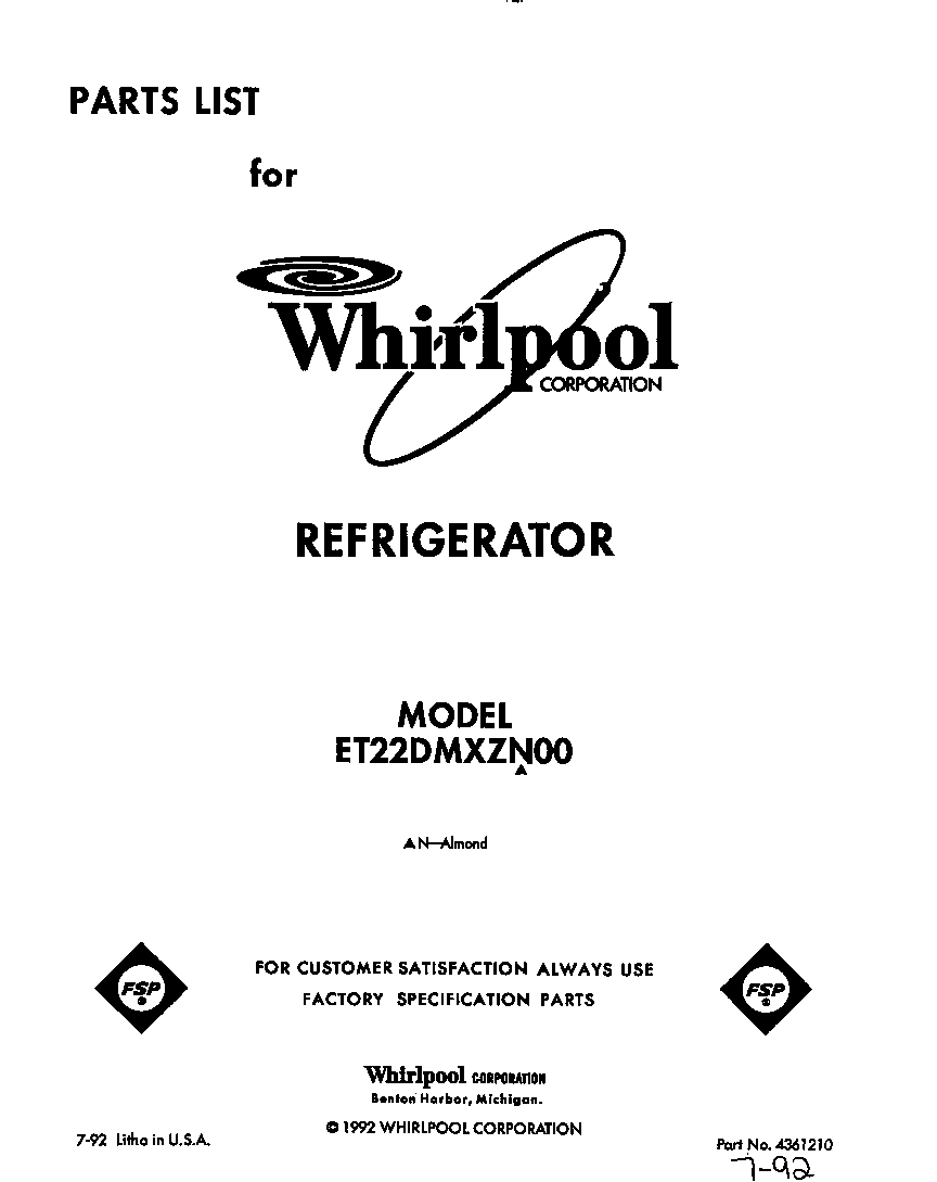 Front cover