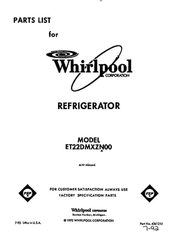 Front cover