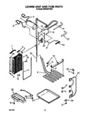 Lower unit and tube