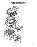 Refrigerator shelf