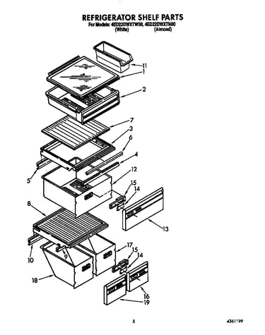 Refrigerator shelf