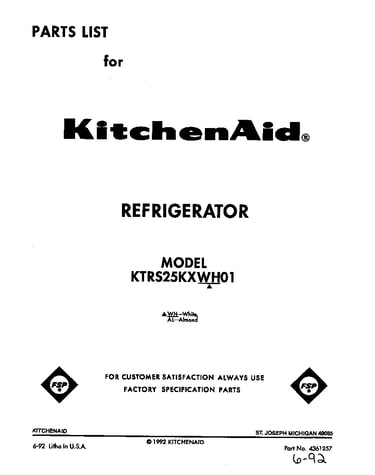 Front cover