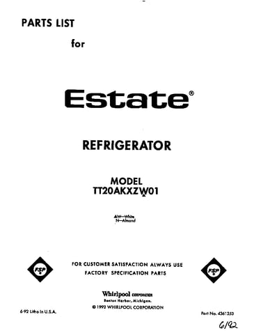 Front cover