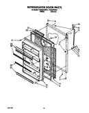 Refrigerator door