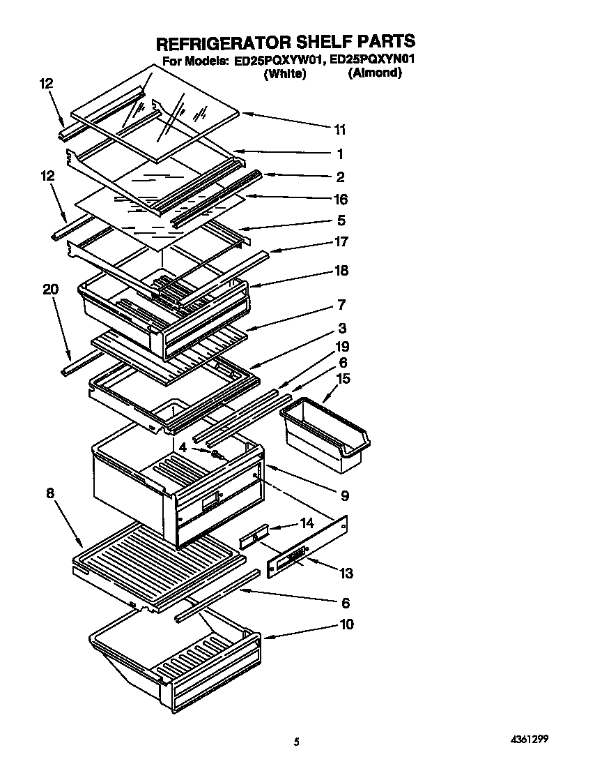 Refrigerator shelf