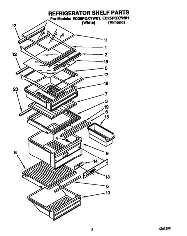 Refrigerator shelf