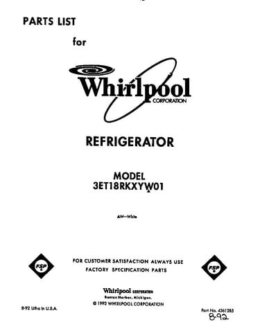 Front cover