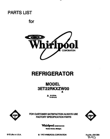 Front cover