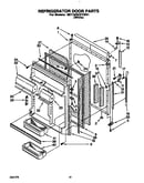 Refrigerator door