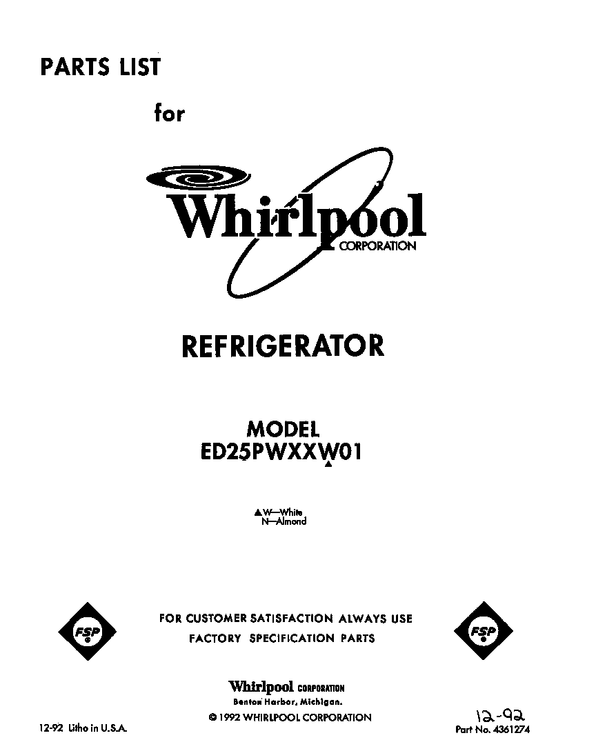 Front cover