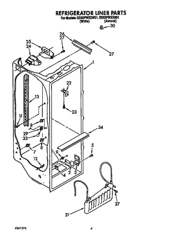 Refrigerator liner