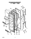 Refrigerator door