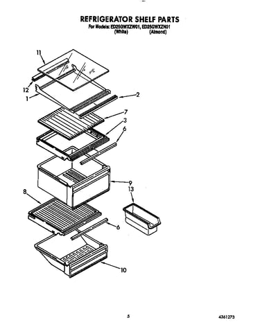 Refrigerator shelf