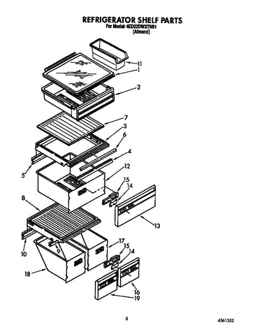Refrigerator shelf