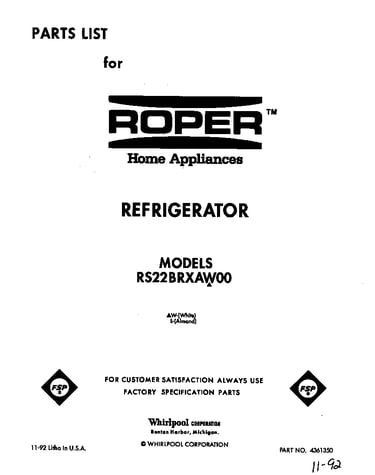Front cover