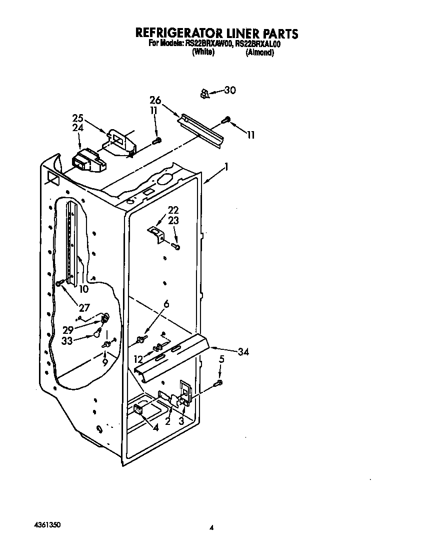 REFRIGERATOR LINER