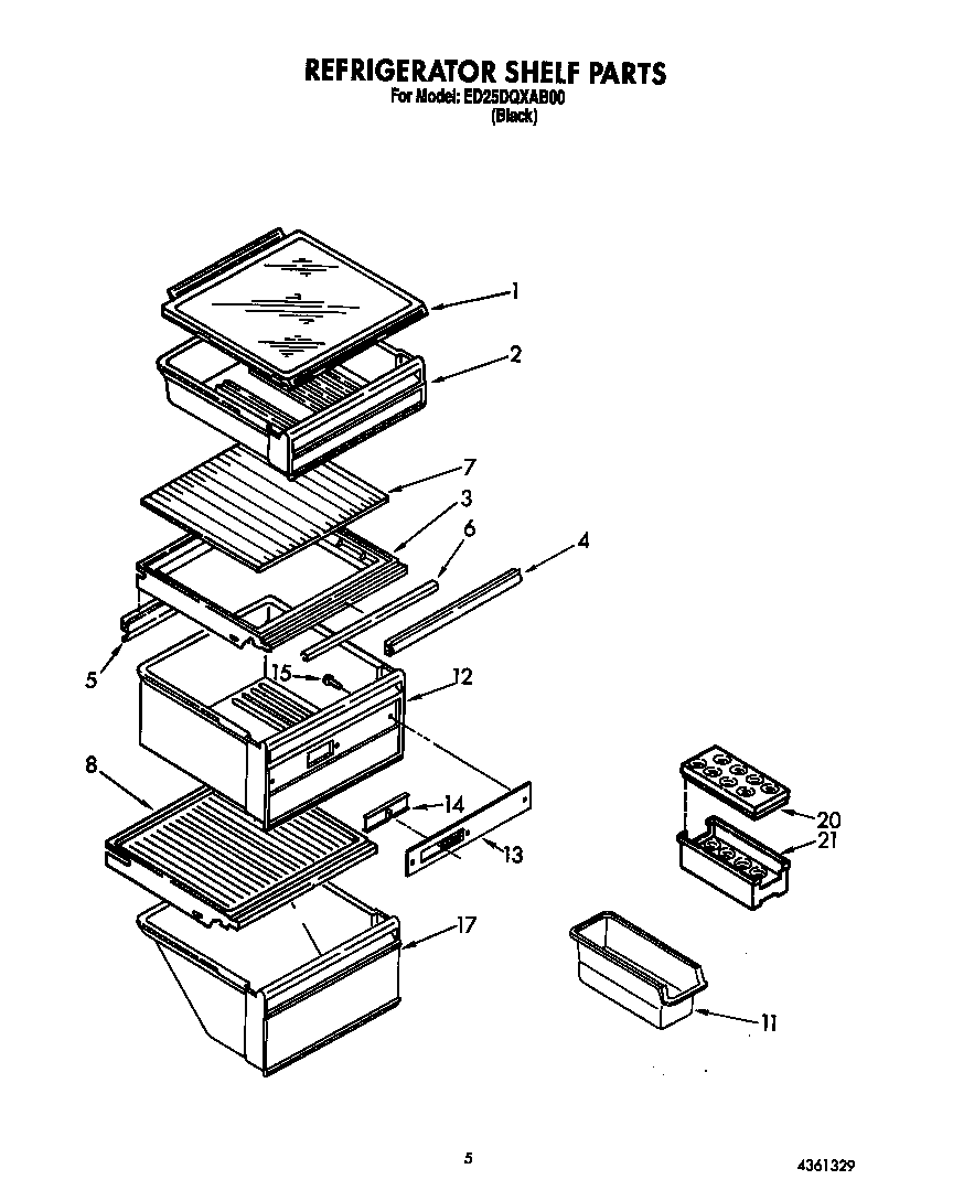 Refrigerator shelf