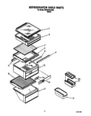 Refrigerator shelf