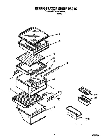 Refrigerator shelf