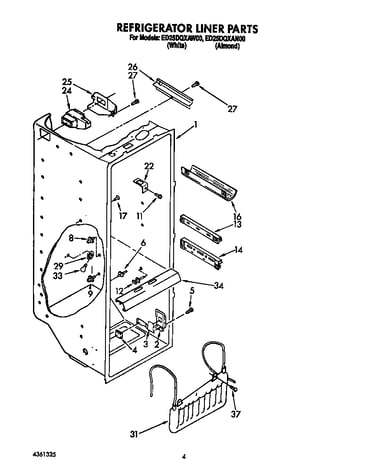 Refrigerator liner