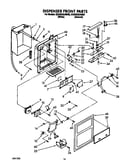 Dispenser front