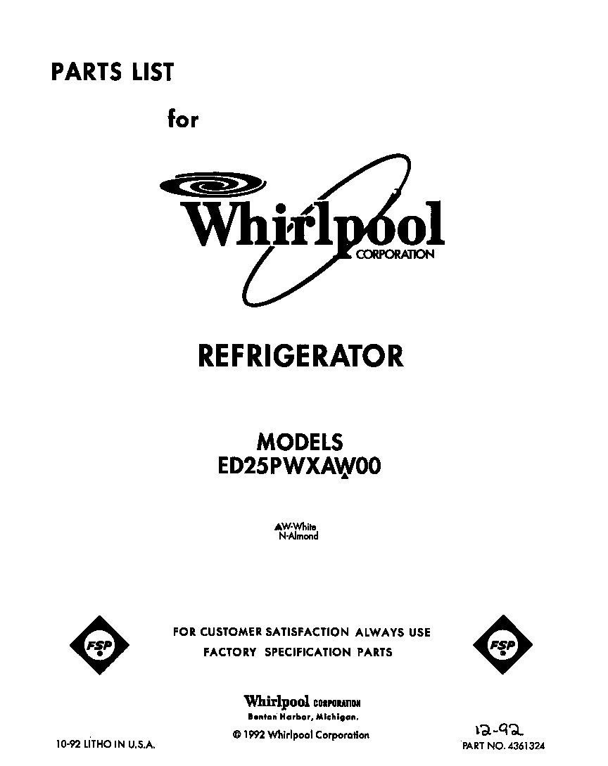 Front cover