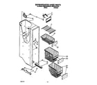 KitchenAid KSRS22QAWH00 refrigerator liner diagram