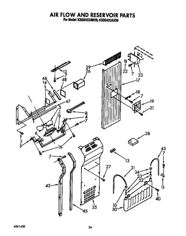 Air flow and reservoir