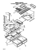 Shelf parts