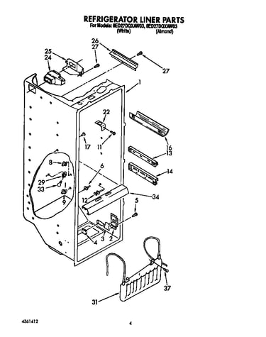 Refrigerator liner