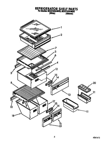 Refrigerator shelf