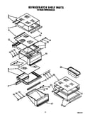 Refrigerator shelf