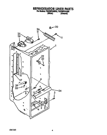 Refrigerator liner